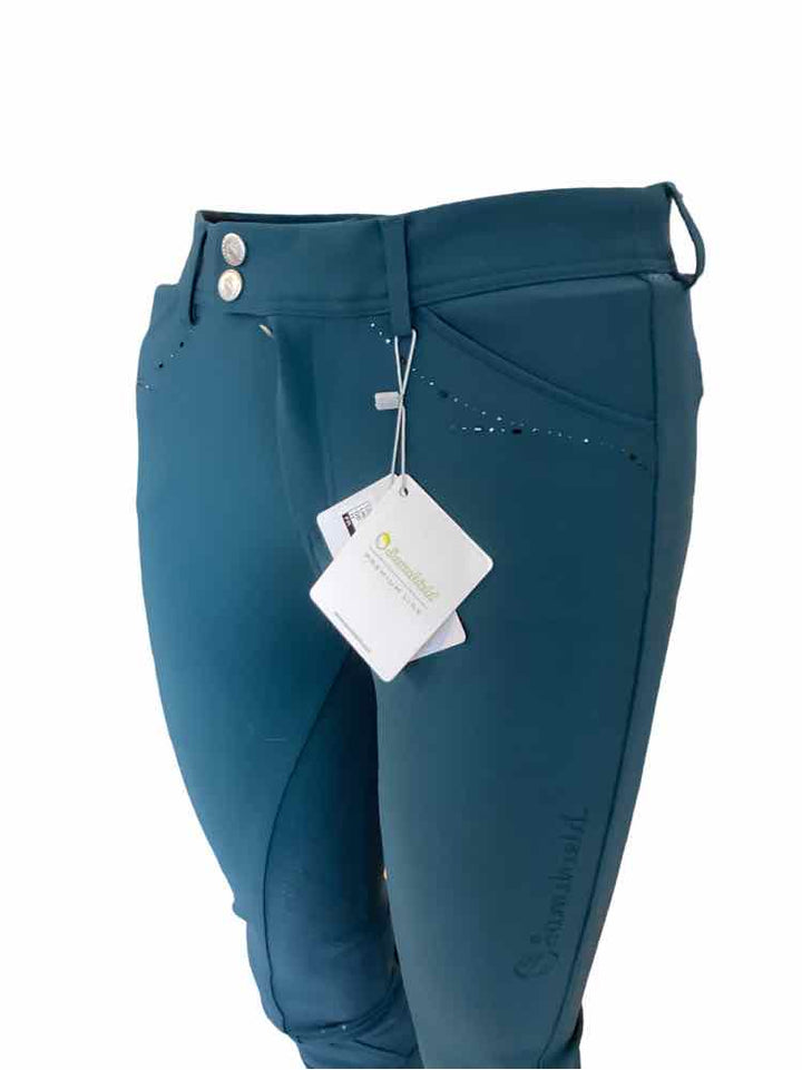 Samshield new ladies green size 26 crystal breech B