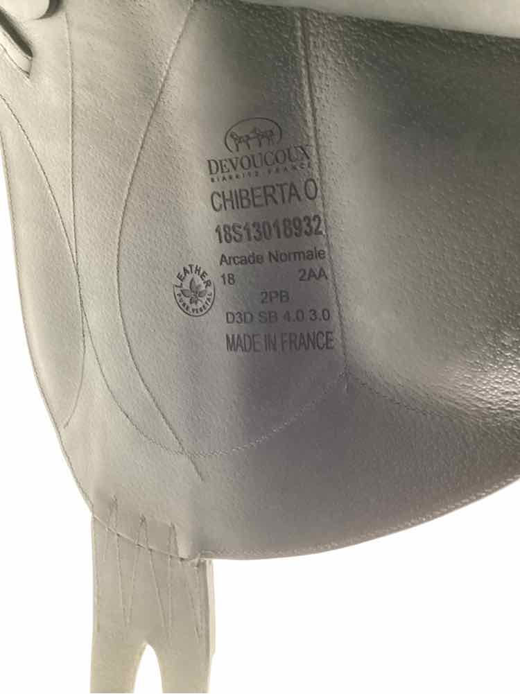 18" Devoucoux Monoflap used saddle