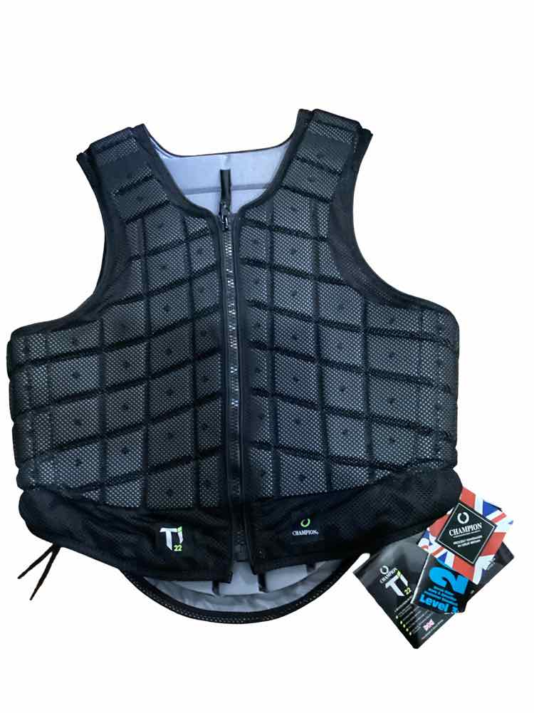 NEW ladies Med black safety vest B