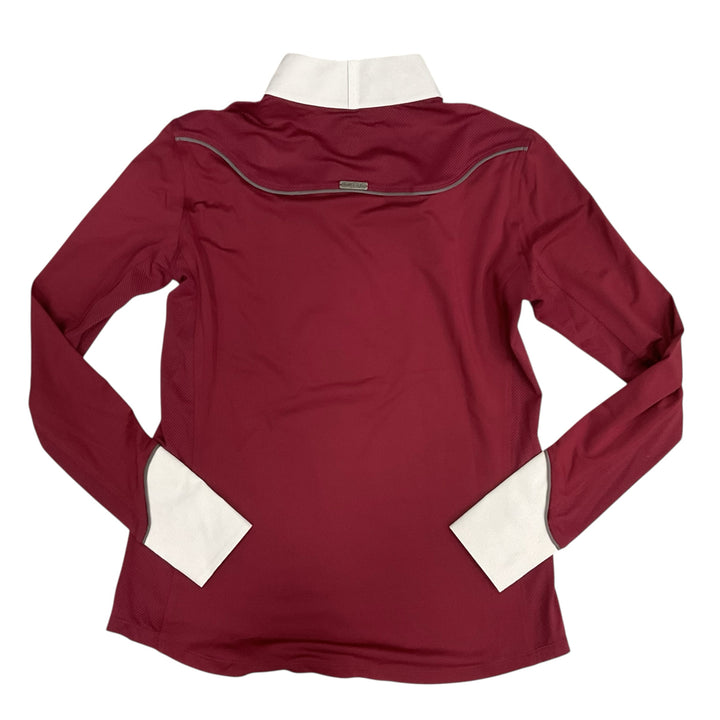 Chestnut Bay Women's Small Caliente Western Show Shirt Barn Red New - H