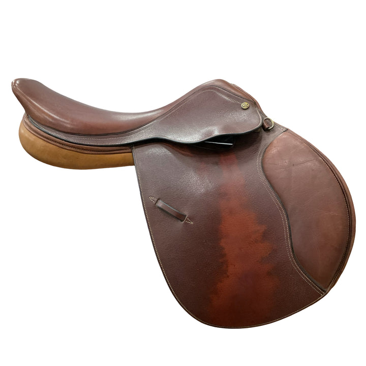 17" Ovation Ruiz Diaz Wide Used Hunter/Jumper Saddle - H