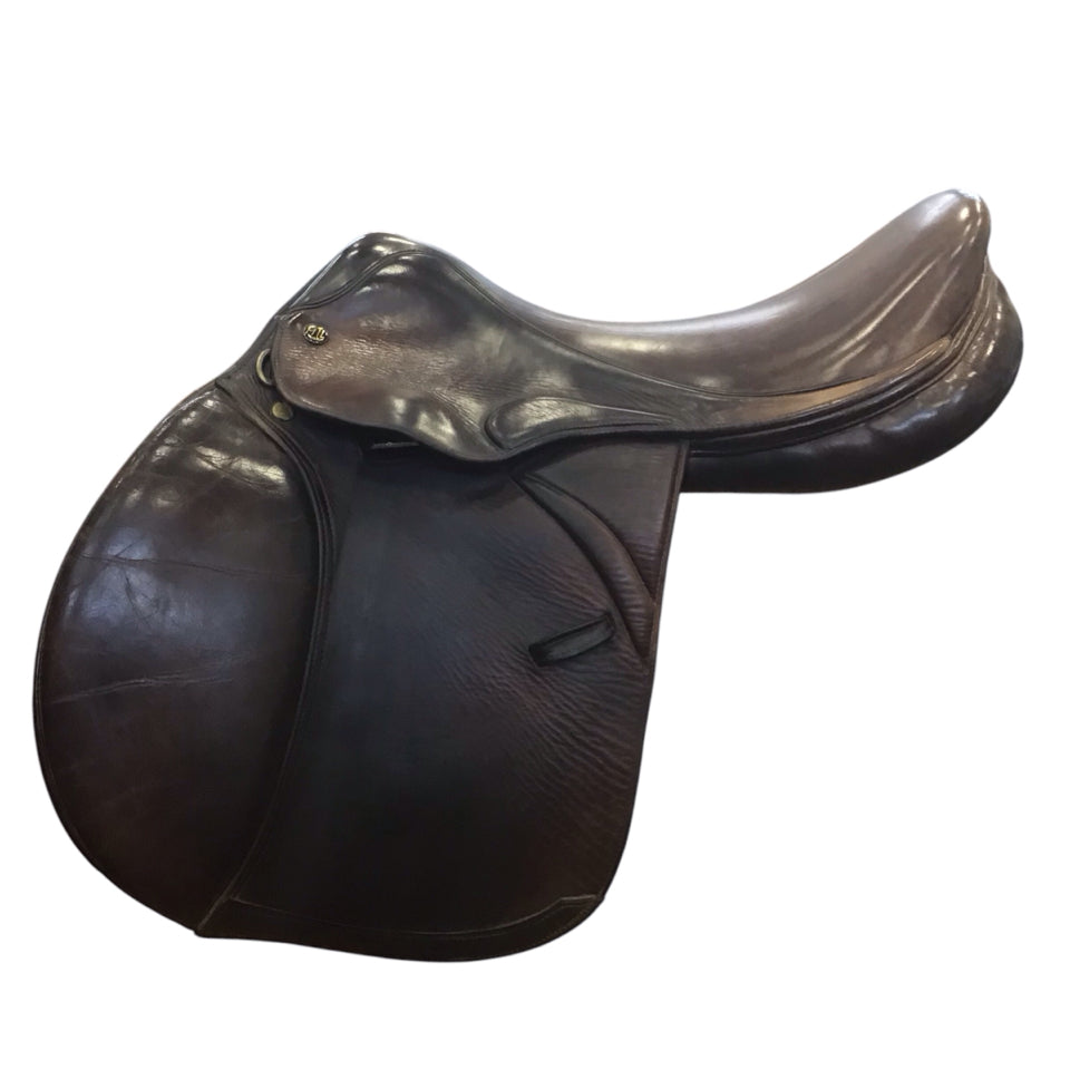 17.5" M. Toulouse Merina Medium Used Hunter/Jumper Saddle - H