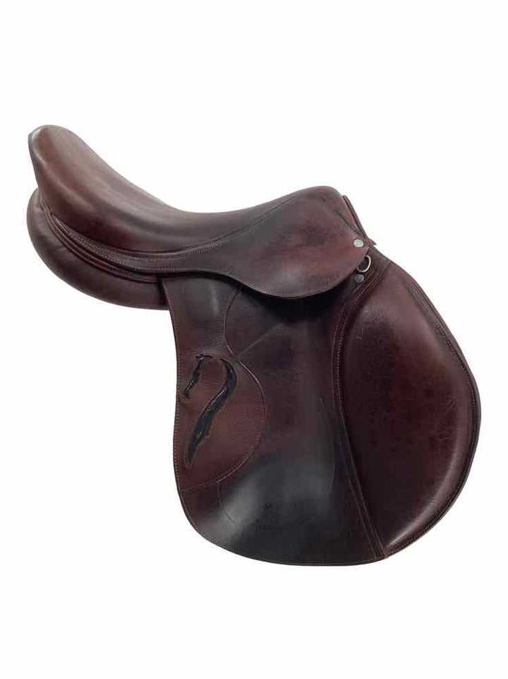 17.5" Antares Custom Comfort jump saddle used