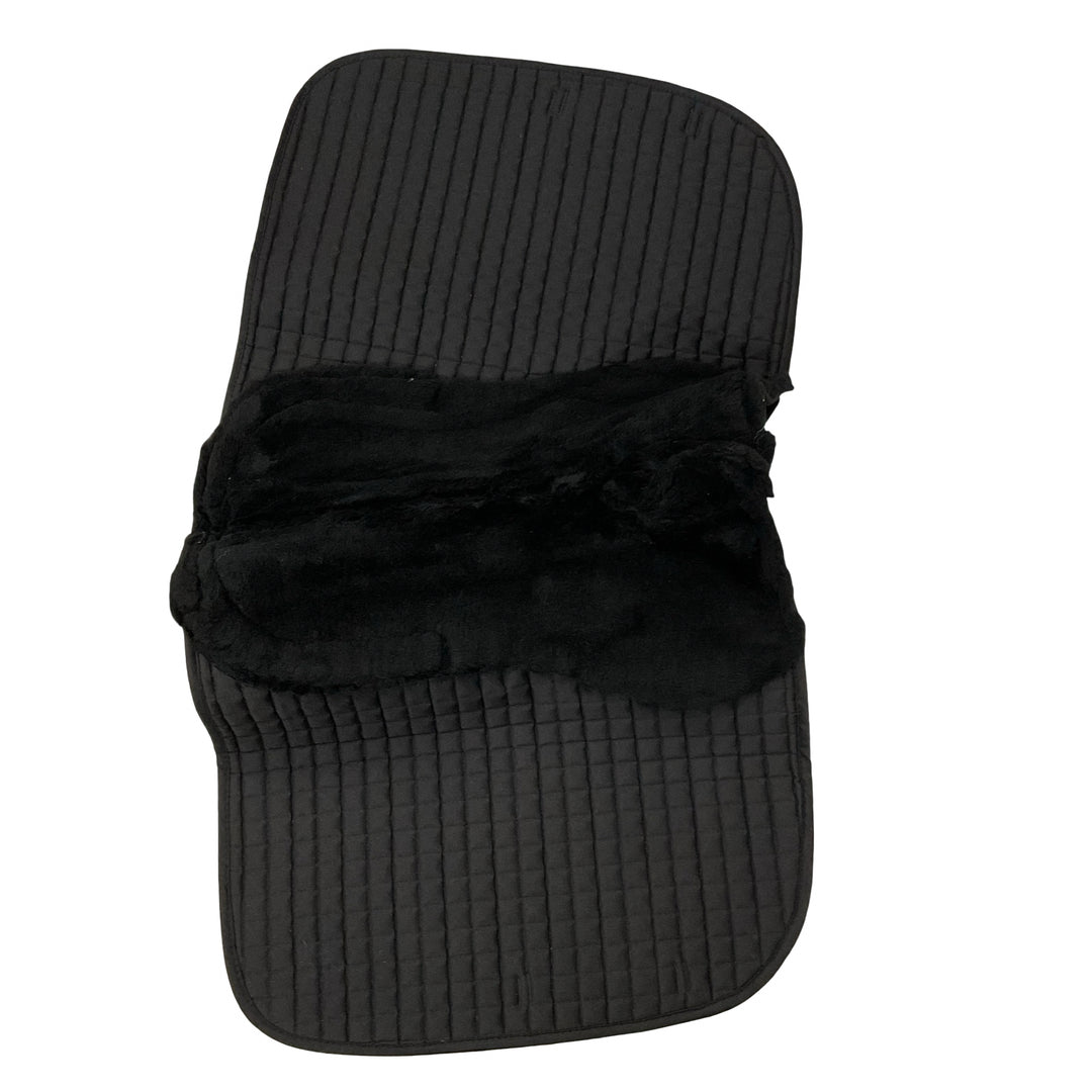 Majyk Equipe Correction Shimmable Fleece Dressage Saddle Pad Black New