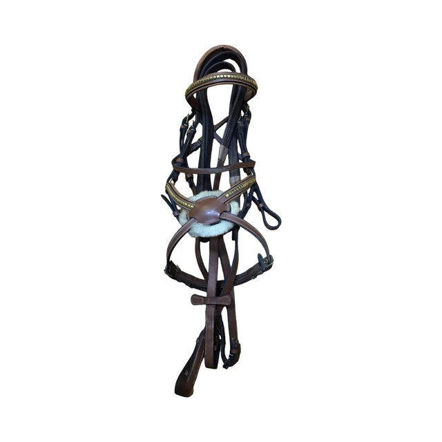 EXIONPRO Figure 8 Clincher Bridle w/Rubber Reins USED B
