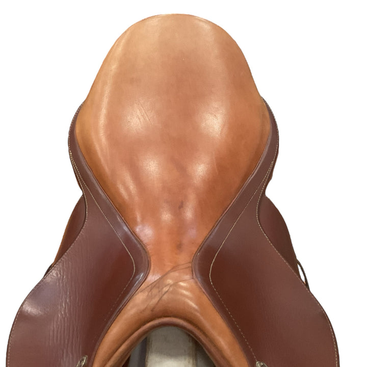 17.5" Dover Circuit Wide Used Hunter/Jumper Saddle - H