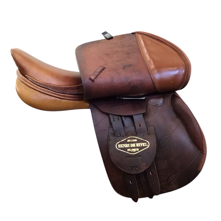 15" HDR Pony Pro Medium Used Childs Hunter/Jumper Saddle - H