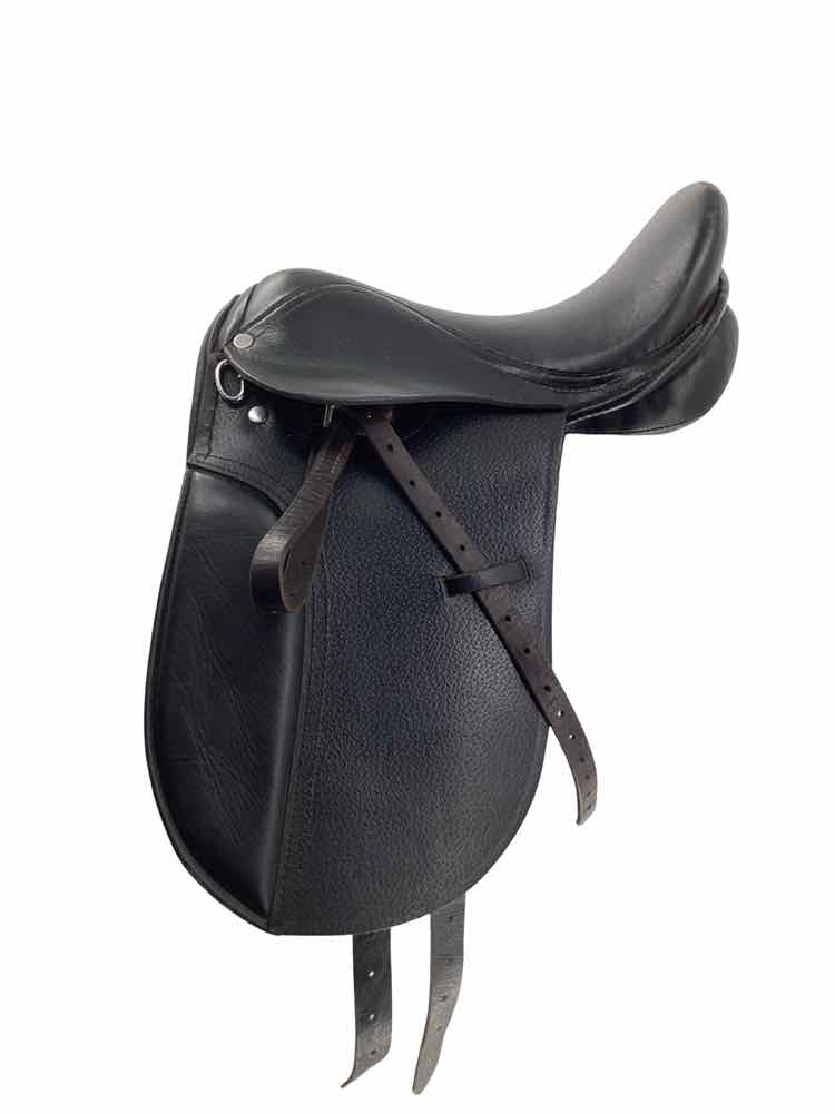 14" No brand used childrens dressage saddle
