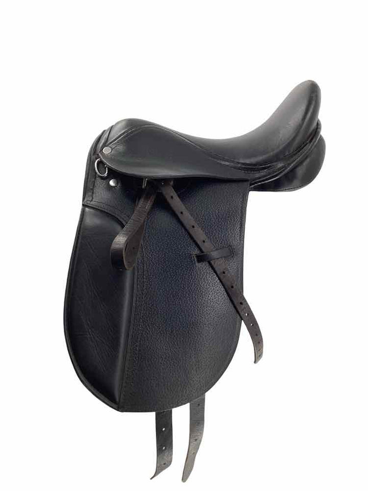 14" No brand used childrens dressage saddle