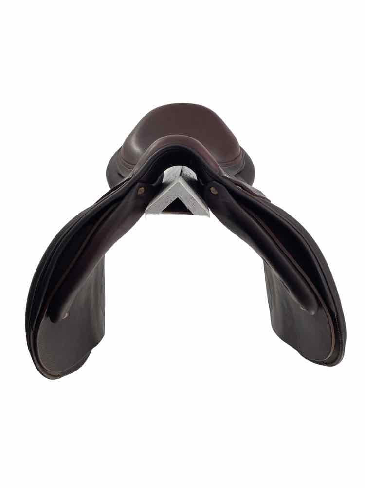 17" Antares used close contact saddle wool flocked