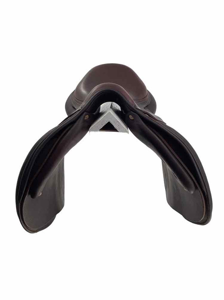 17" Antares used close contact saddle wool flocked