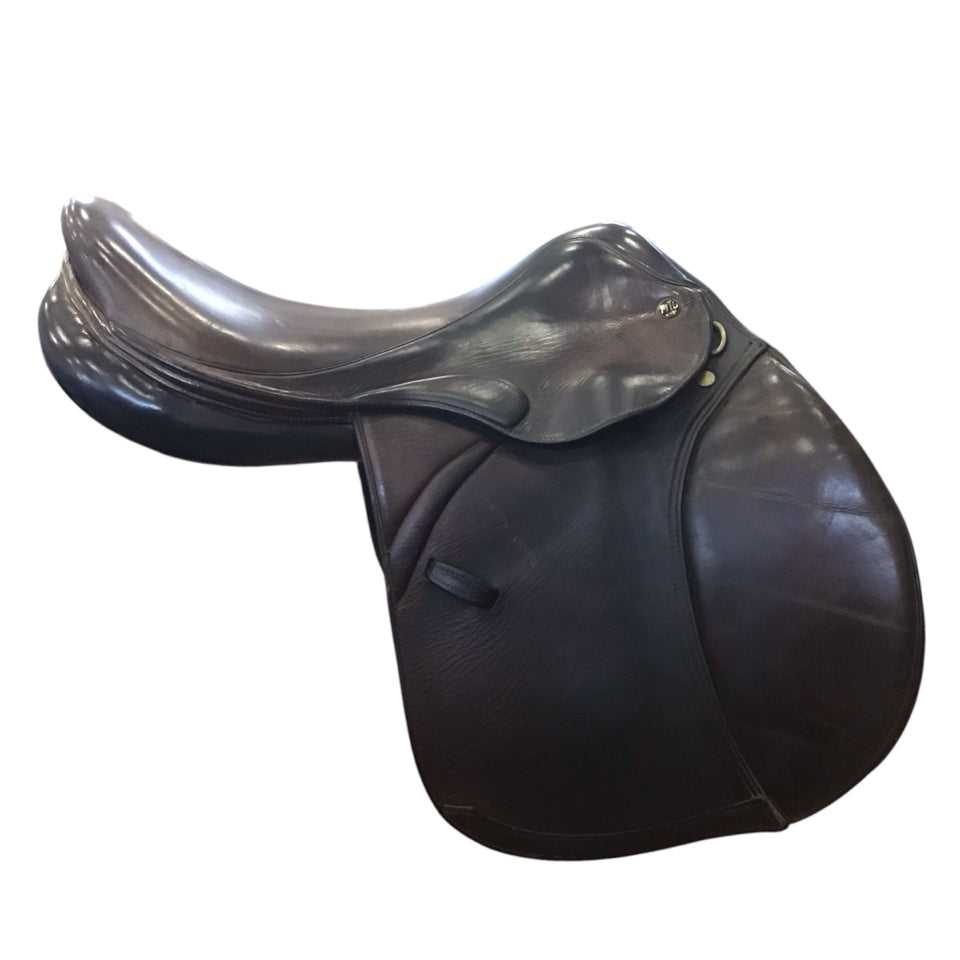 17.5" M. Toulouse Merina Medium Used Hunter/Jumper Saddle - H