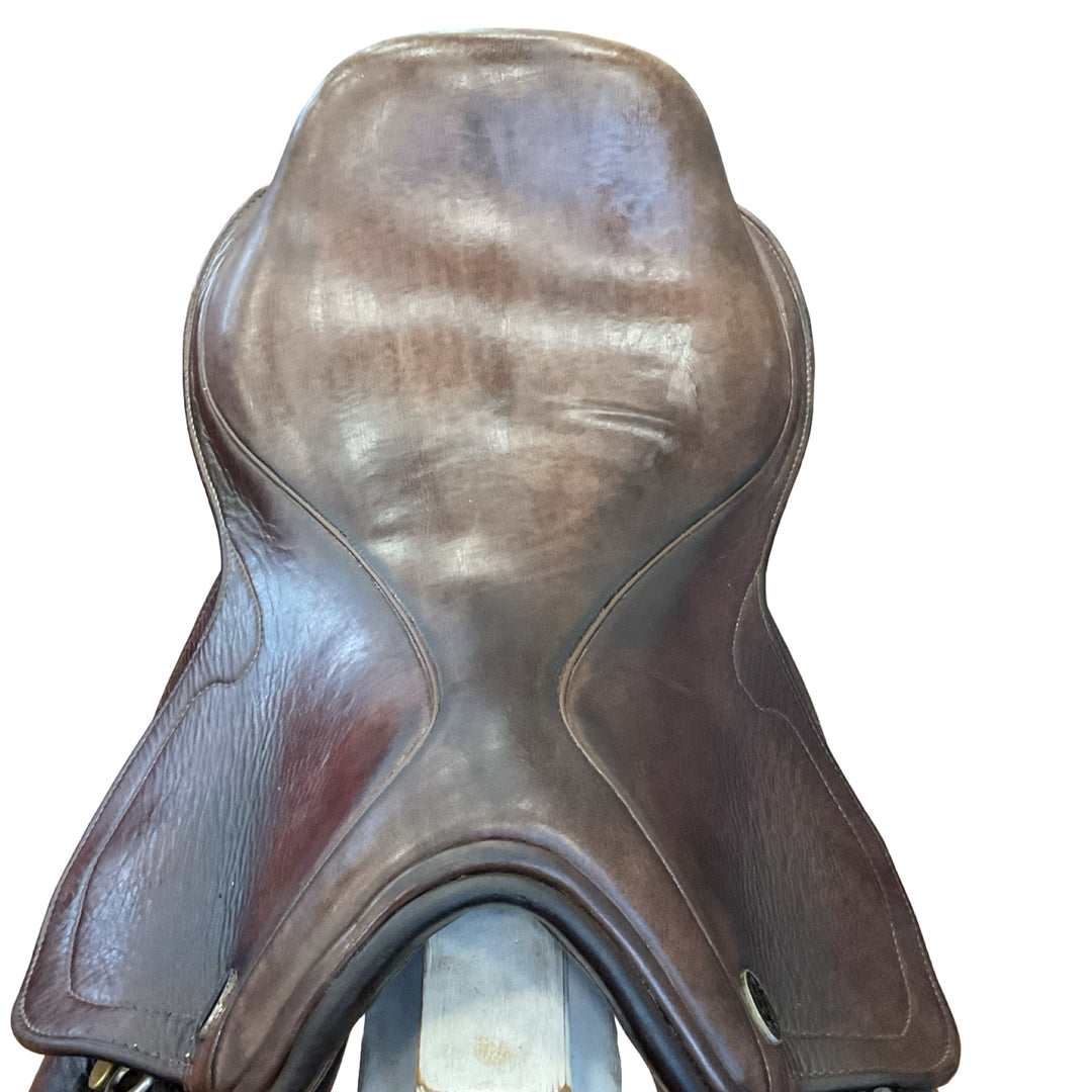 17" M. Toulouse Legano+4 Adjustable Used Hunter/Jumper Saddle