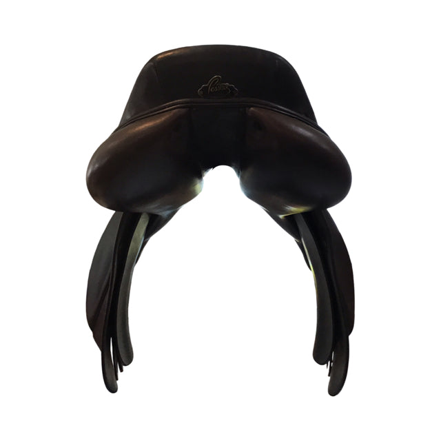 17.5" Pessoa Rodrigo Medium ADJ Tree Used Close Contact Saddle - C