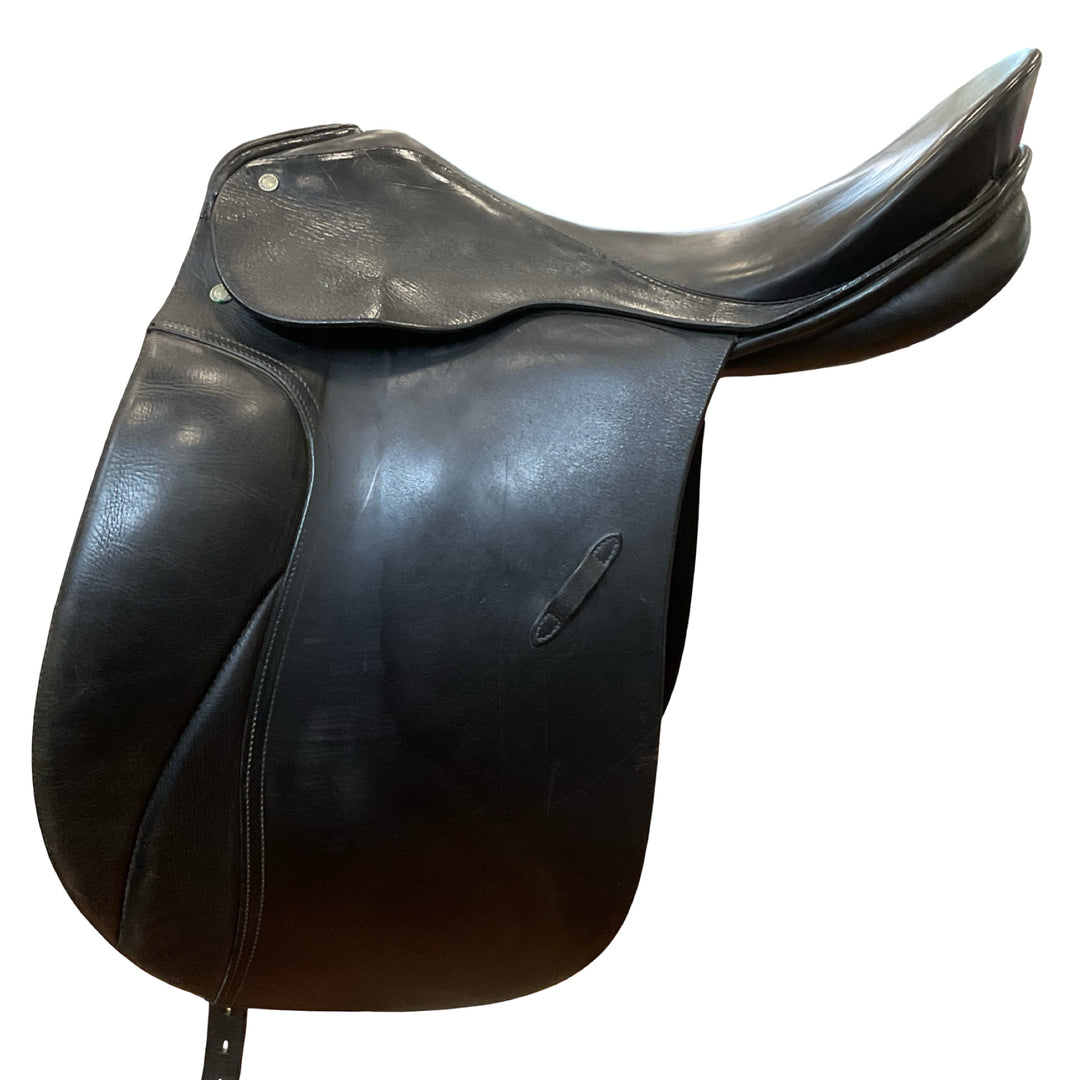 17.5" Passier Grand Gilbert Wide Used Dressage Saddle