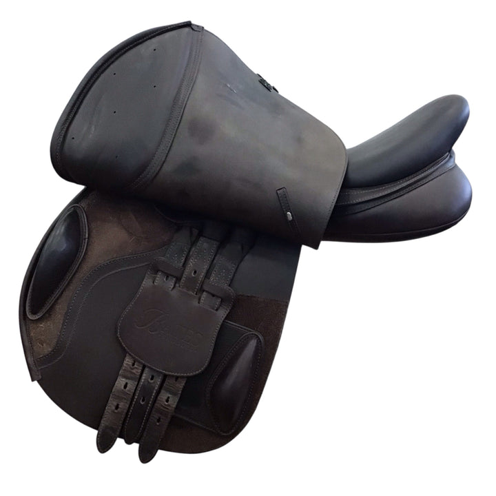 17" Bates Caprilli CC Adjustable Used Hunter/Jumper Saddle - H