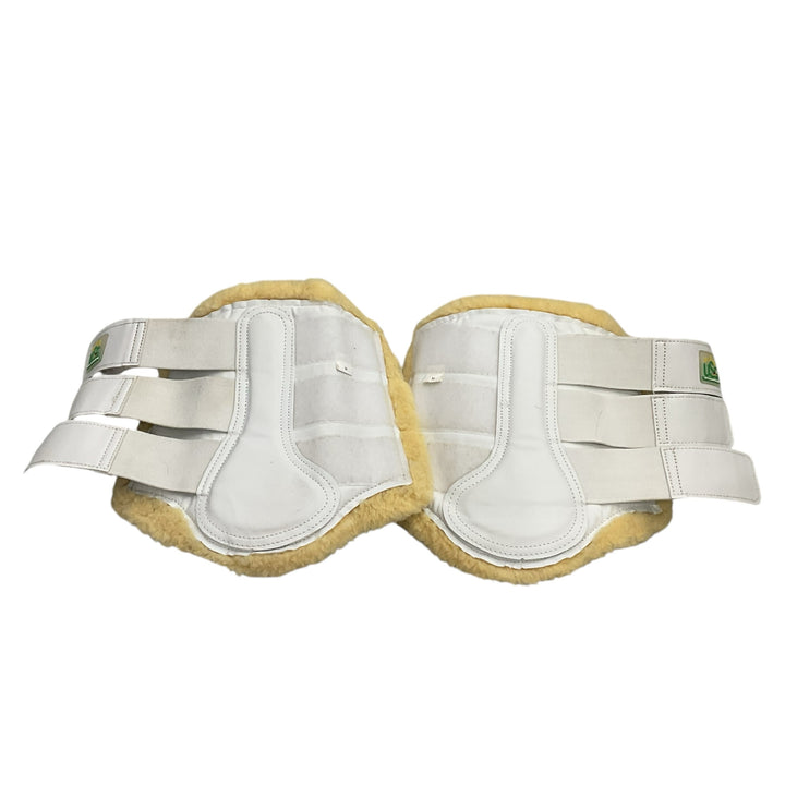 USG Medium Fleece Lined Brush Boot White Used - H