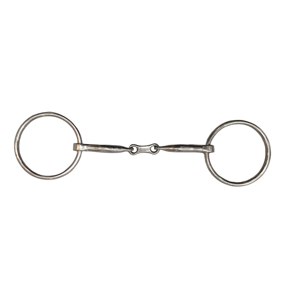 5.5" Myler French Link MB10 Loose Ring Snaffle Used - H