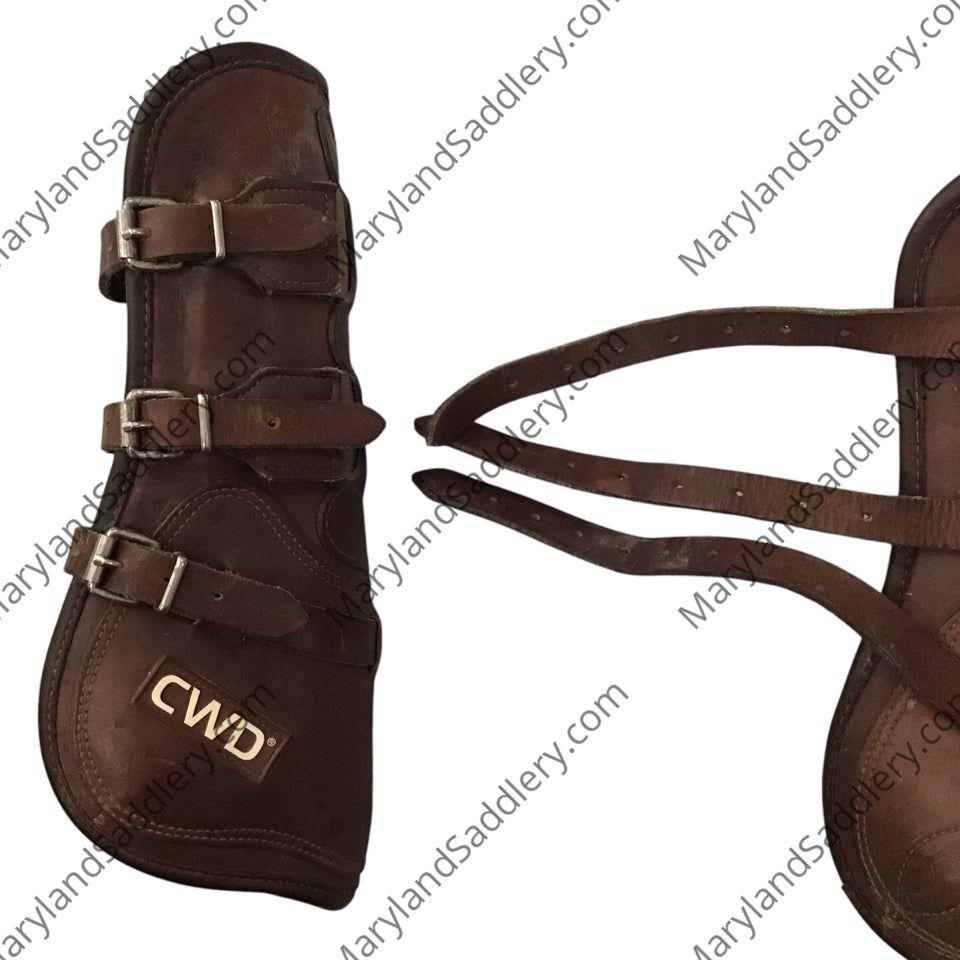 CWD Size 2 Buckle Tendon Boots Used - H