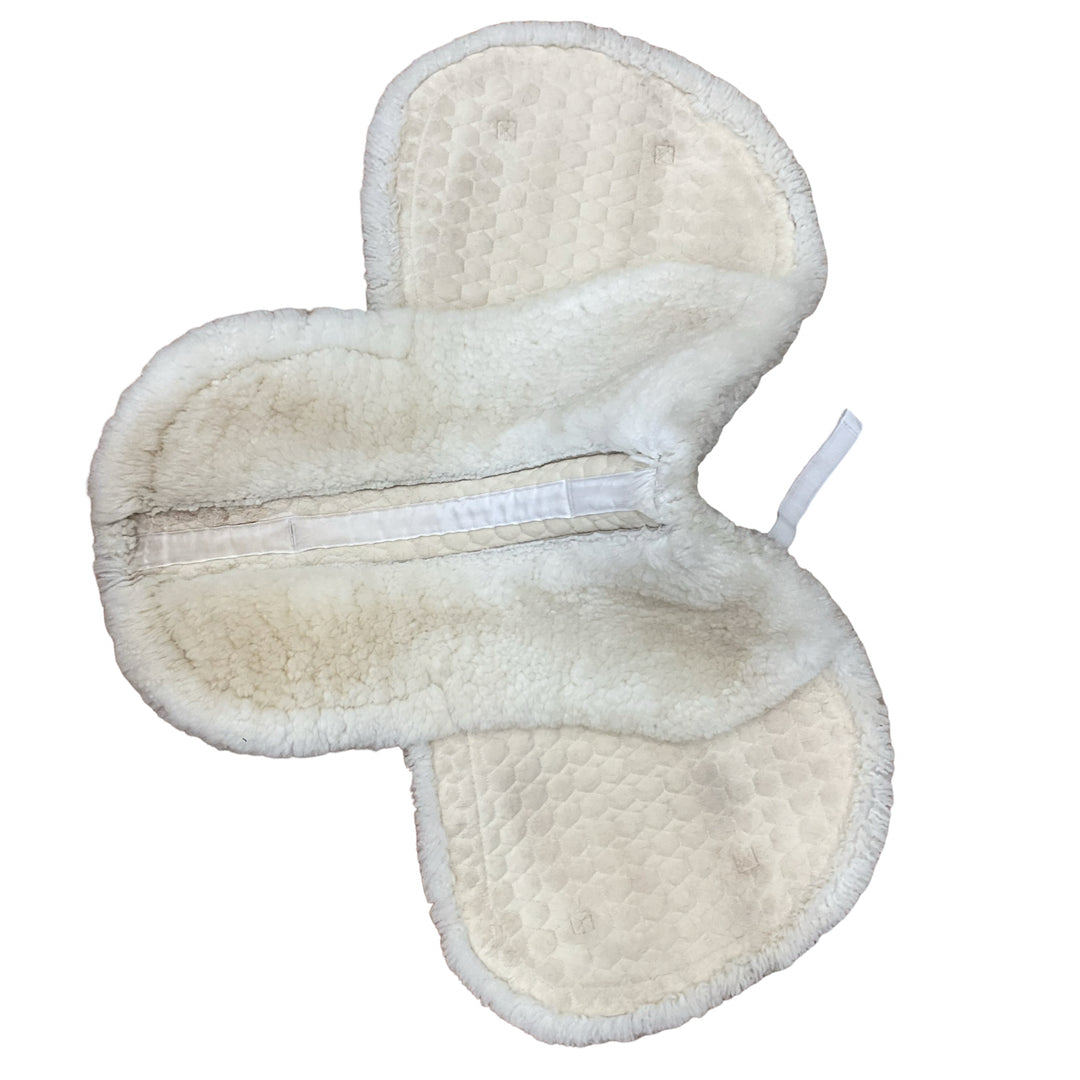Mattes 17.5 Fitted Hunter Saddle Pad White Used