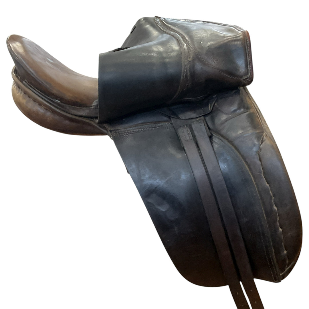 17" County Wide Used Dressage Saddle - H