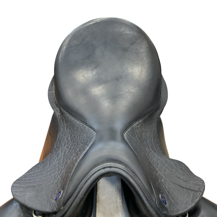 18" Hulsebos WB4 Med/Wide Used Dressage Saddle - H