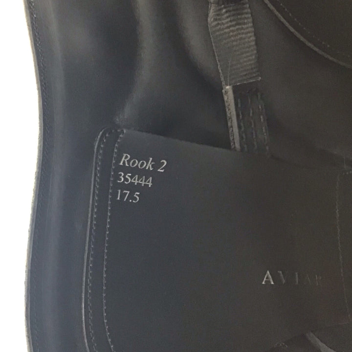 17.5" Aviar Rook 2.0 Medium Demo Condition Dressage Saddle - H