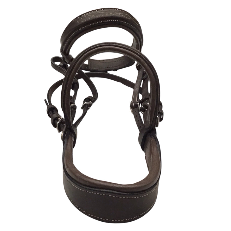 HDR Pony Size Fancy Stitch Monocrown Bridle Used - H