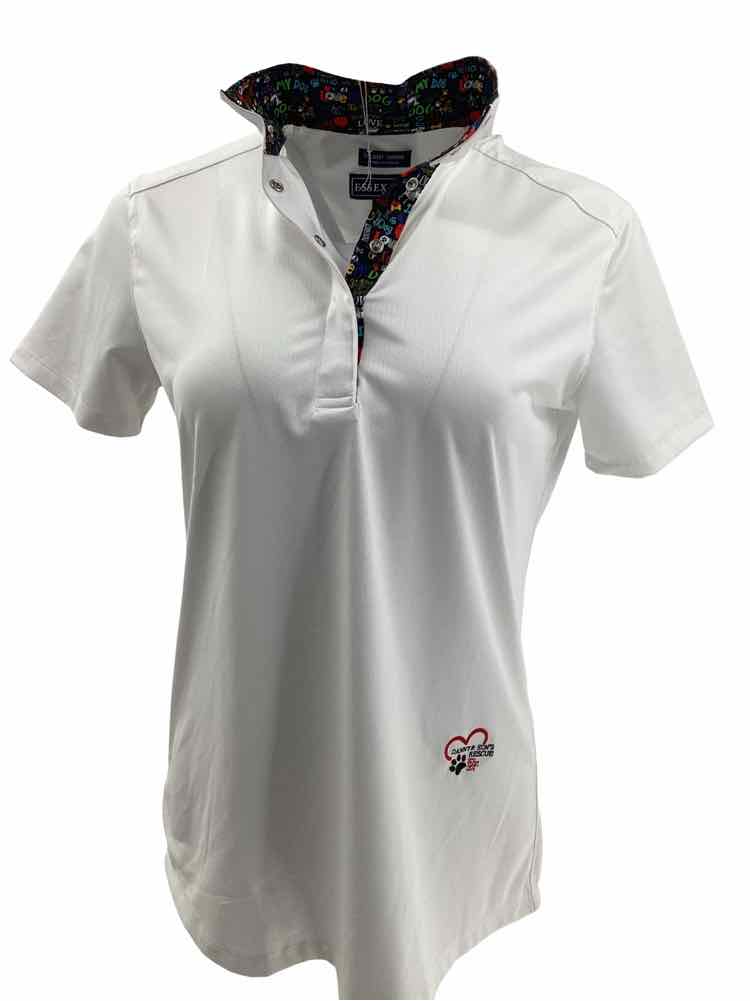 Essex new ladies white large SS top BU