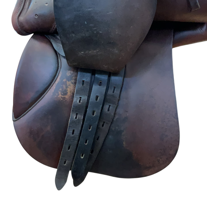 17.5" Harry Dabbs Jaguar Wide Used Hunter/Jumper Saddle - H