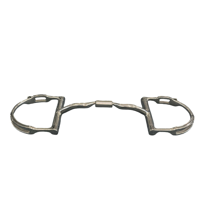 Myler 5.75" Low Port Comfort Snaffle w/ Roller and Hooks Used