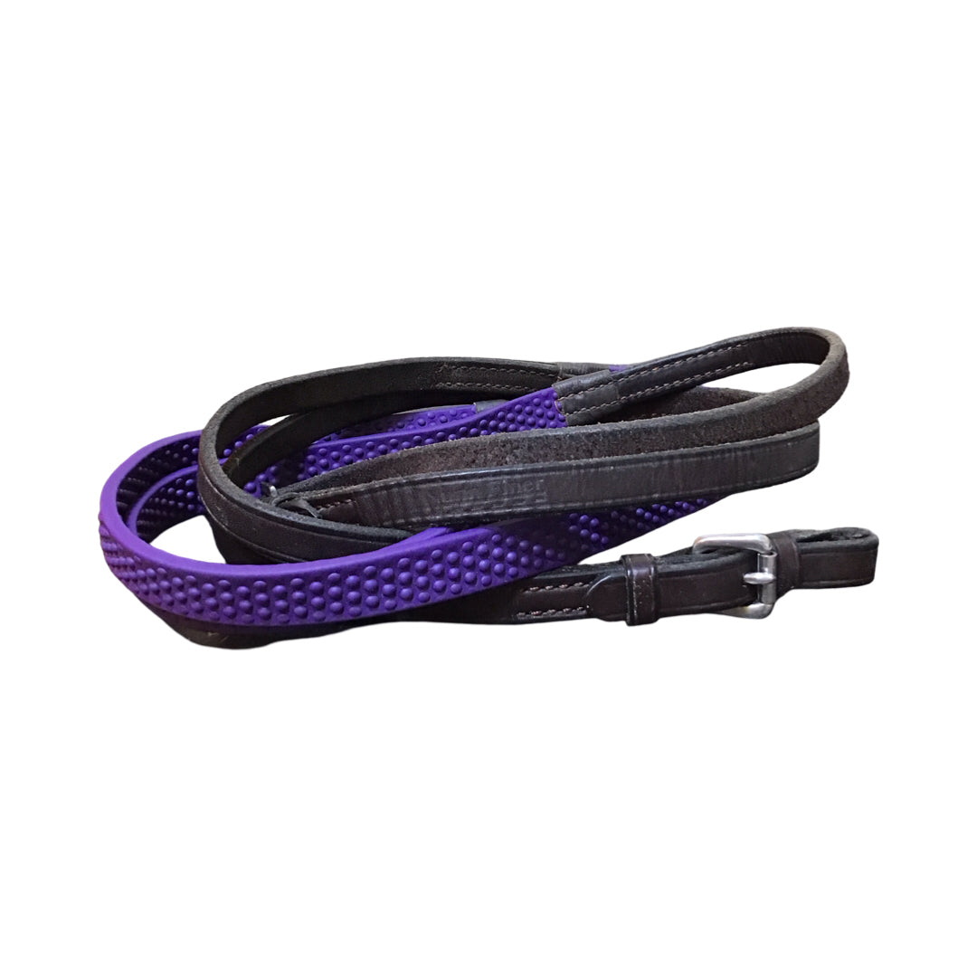 Nunn Finer Soft Grip Rubber Reins Used