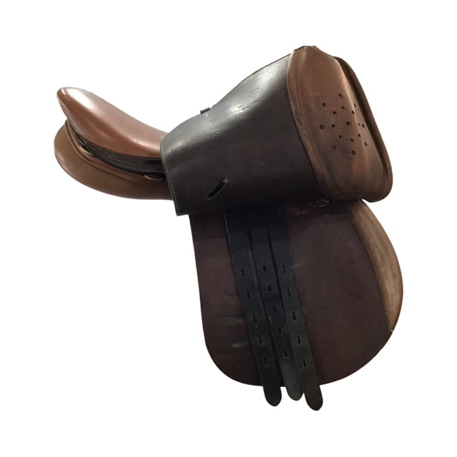 16.5" Felton Medium Tree Used Close Contact Saddle - C