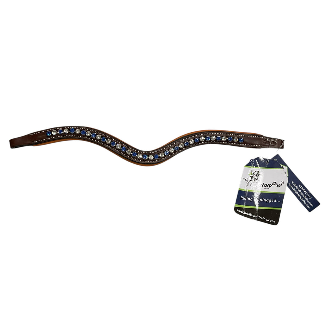 EXIONPRO Browband With Bling New - H