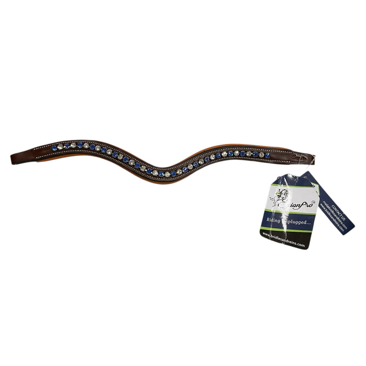 EXIONPRO Browband With Bling New - H