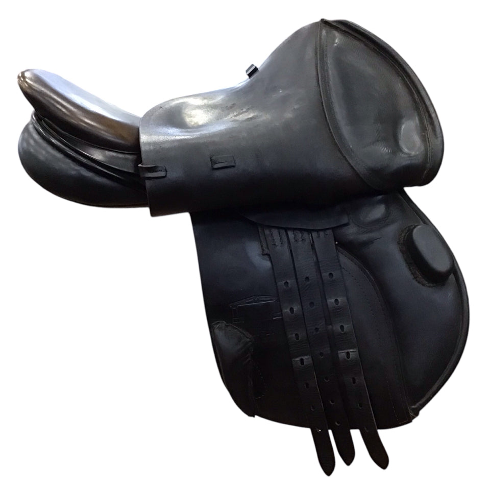 17.5" Albion Medium/Wide Used Hunter/Jumper Saddle - H