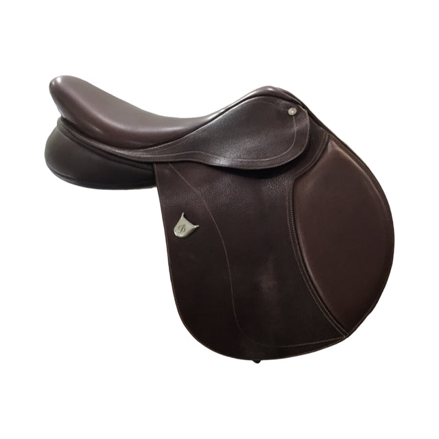 16.5" Bates Hunter Jumper ADJ Tree Used Close Contact Saddle - C