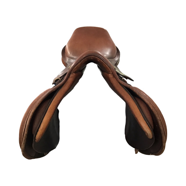 17" Pessoa Rodrigo Medium Tree Used Close Contact Saddle - C