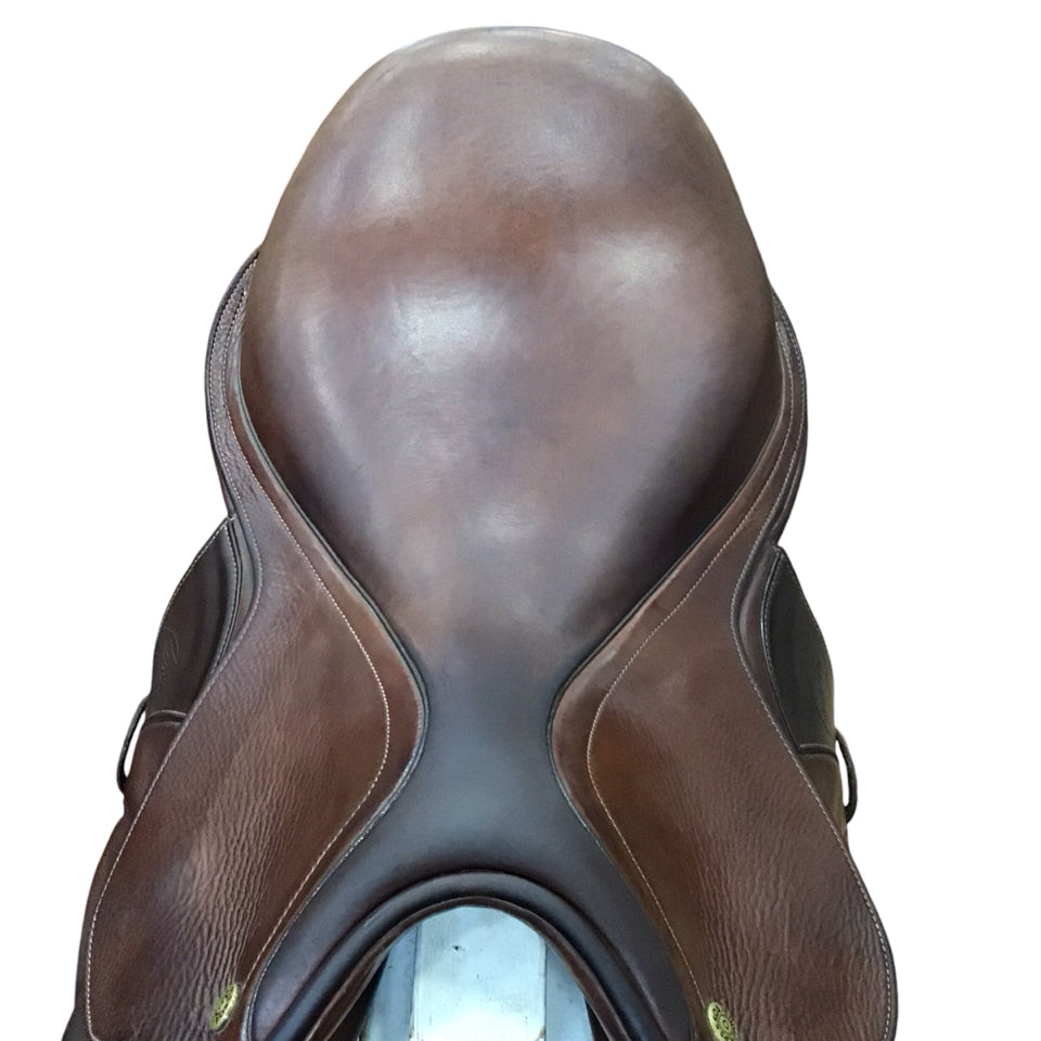 17" Pessoa XCH Adjustable Used Hunter/Jumper Saddle - H