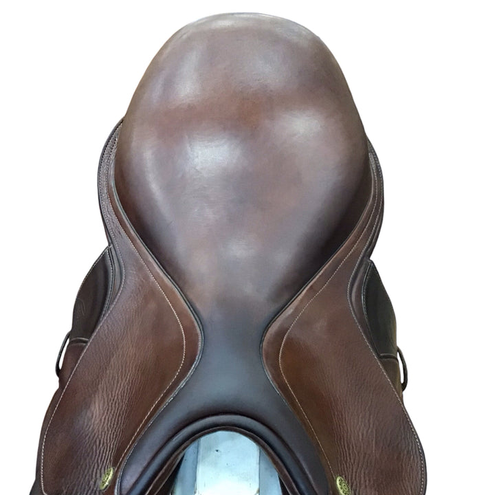 17" Pessoa XCH Adjustable Used Hunter/Jumper Saddle - H