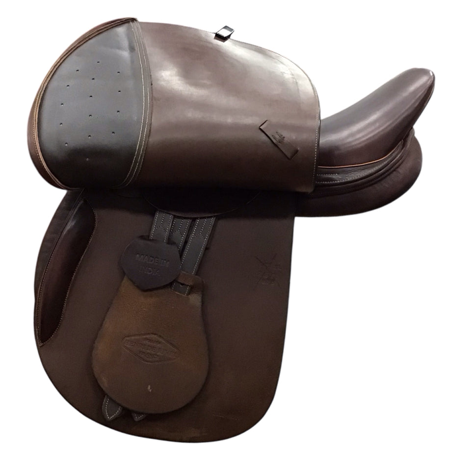 18" HDR Pro A/O Medium Used Hunter/Jumper Saddle - H