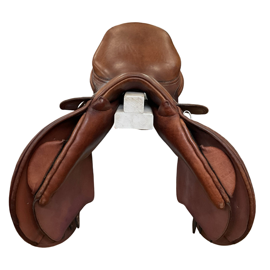 18" Schleese Eagle Size 3 Med/Wide Used Hunter/Jumper Saddle