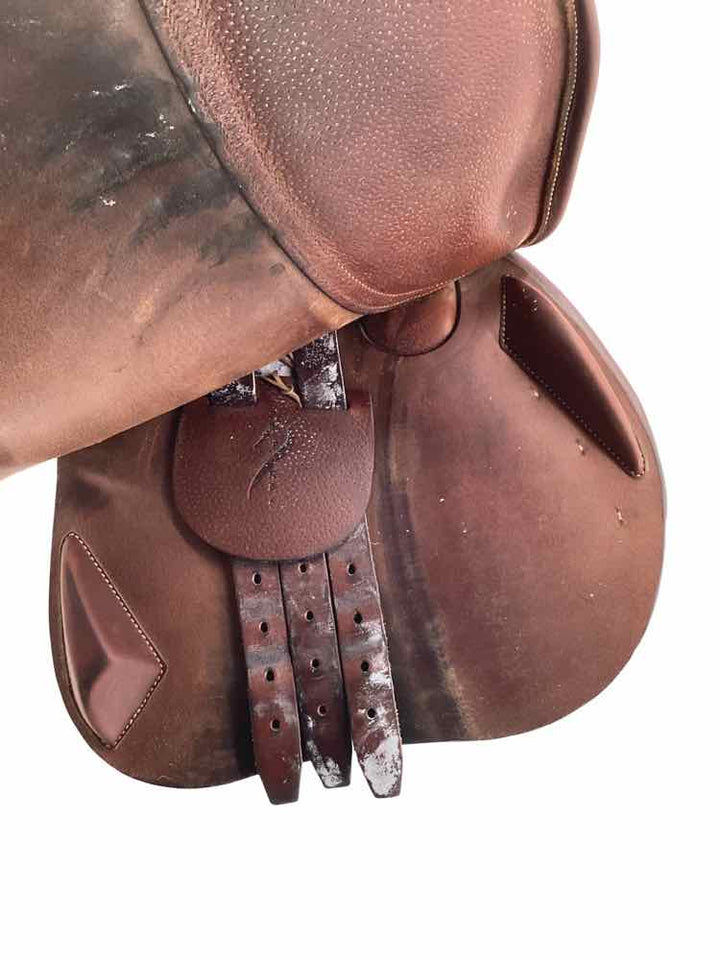 17" Antares used close contact saddle B blue cover