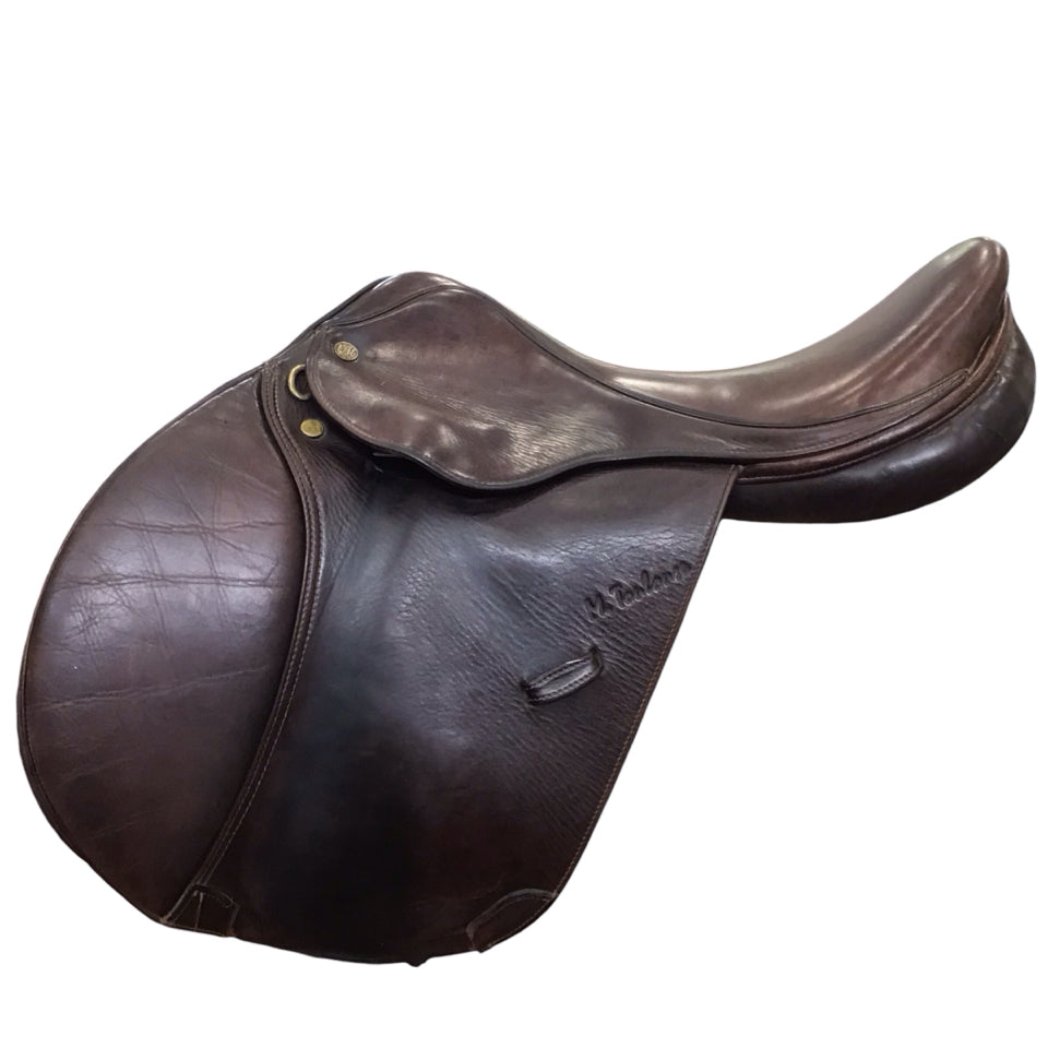 17.5" M. Toulouse Lucia II Wide Used Hunter/Jumper Saddle - H
