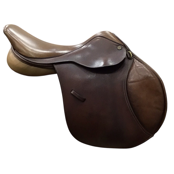 17" Collegiate Ruiz Diaz Narrow Used Hunter/Jumper Saddle - H