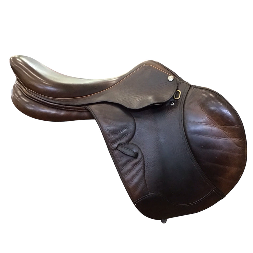17" Pessoa XCH Adjustable Used Hunter/Jumper Saddle - H