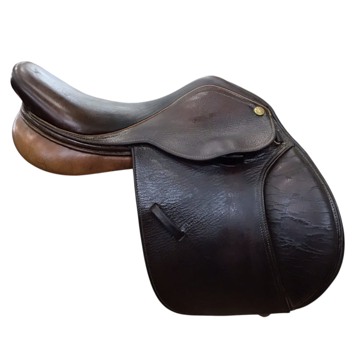 14" Pessoa Rodrigo Pony Medium Used Childs Hunter/Jumper Saddle - H