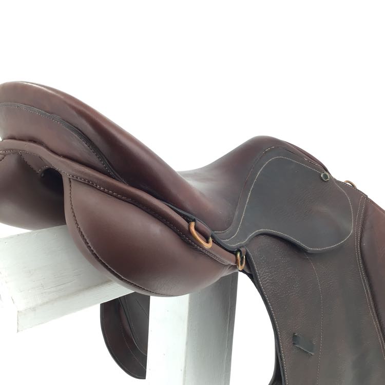 18" ThornHill Pro Trainer Adjustable Used Hunter/Jumper Saddle - H