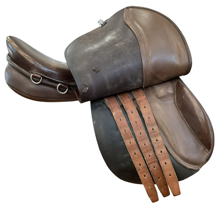 15.5" Courbette The Combination Narrow Used Childs All Purpose Saddle