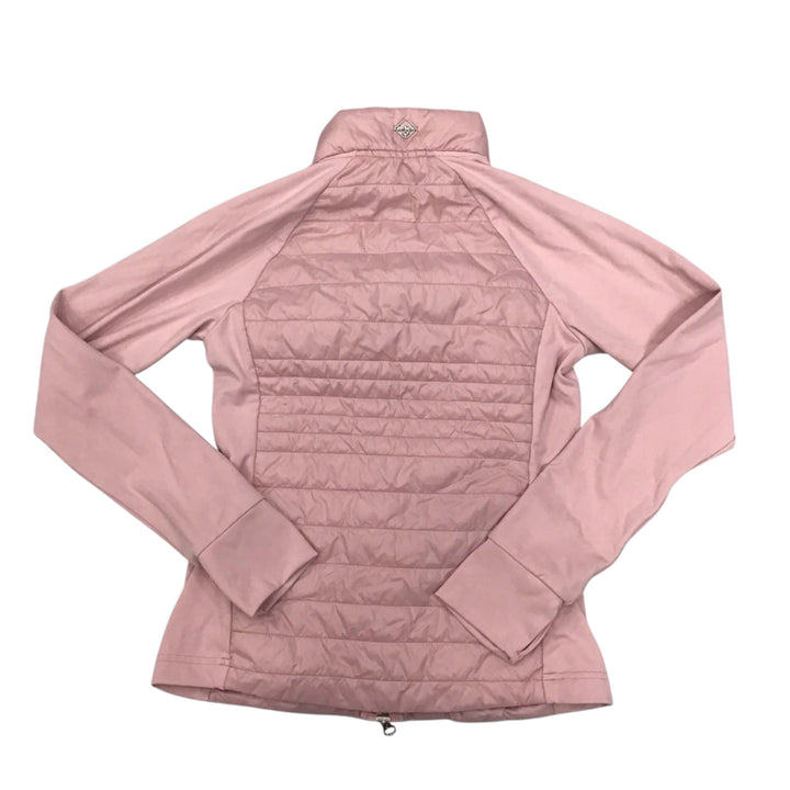 LeMieux Child 11/12 Yr Young Rider Ruby Puffer Jacket Blossom Used - H